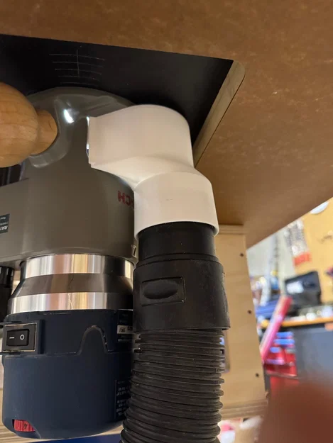 Cổng hút bụi Bosch 1617EVS/RA1161 dùng cho bàn router - Image 2