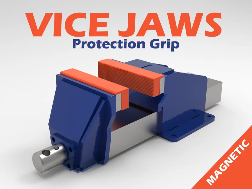 Bộ ốp ngàm ê-tô (Vice Jaws) có nam châm - Bảo vệ phôi hiệu quả - Image 1