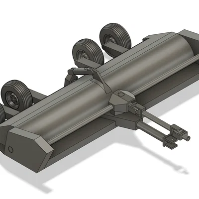 Máy băm gốc rạ Stalk Shredder - Tỷ lệ 1:16