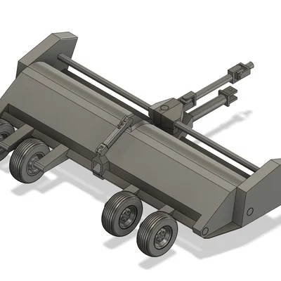 Máy băm gốc rạ Stalk Shredder - Tỷ lệ 1:16