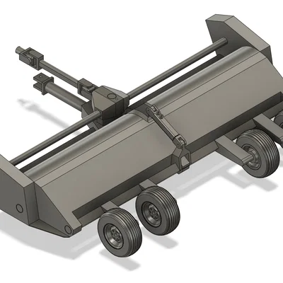 Máy băm gốc rạ Stalk Shredder - Tỷ lệ 1:16