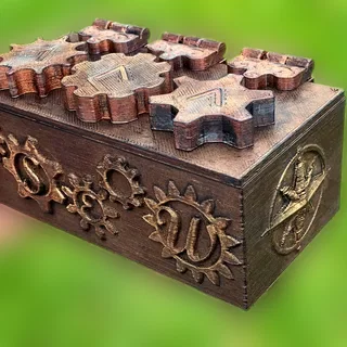 Hộp giải đố PUZZLE BOX - Mã khóa bí ẩn - Image 1