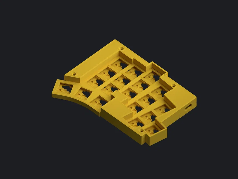 TOTEM Redux - Case bàn phím hỗ trợ in FDM không cần support - Image 1