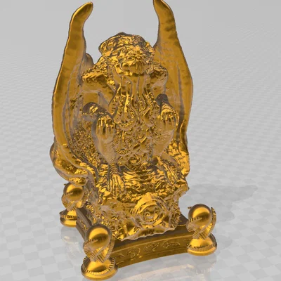 Mô hình Cthulhu - Thực thể vũ trụ từ huyền thoại H. P. Lovecraft