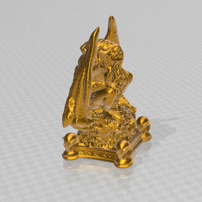 Mô hình Cthulhu - Thực thể vũ trụ từ huyền thoại H. P. Lovecraft