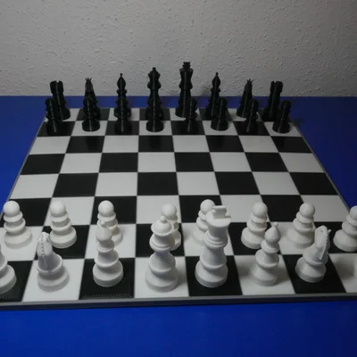 Print2Play: Bộ Cờ Vua Độc Đáo