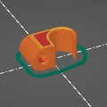 Bộ kẹp cố định dây điện 6 biến thể (Parametric Cable Clips) - In 3D - Thumbnail 2