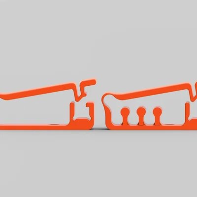 Bộ kẹp dây cáp thông minh (Cable Clips Collection) in 3D cực gọn gàng