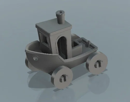 Xe đồ chơi 3dBenchy (Chỉ gồm khung và bánh xe) - Image 2