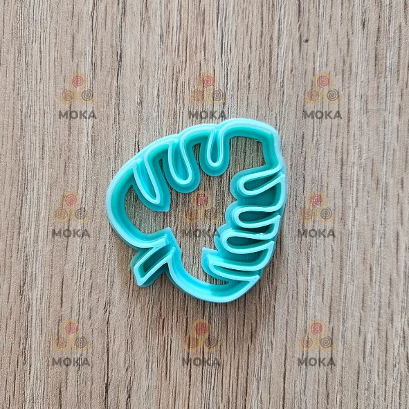Khuôn cắt bánh quy hình lá nhiệt đới - Cookie Cutter 3D chất lượng - Image 1