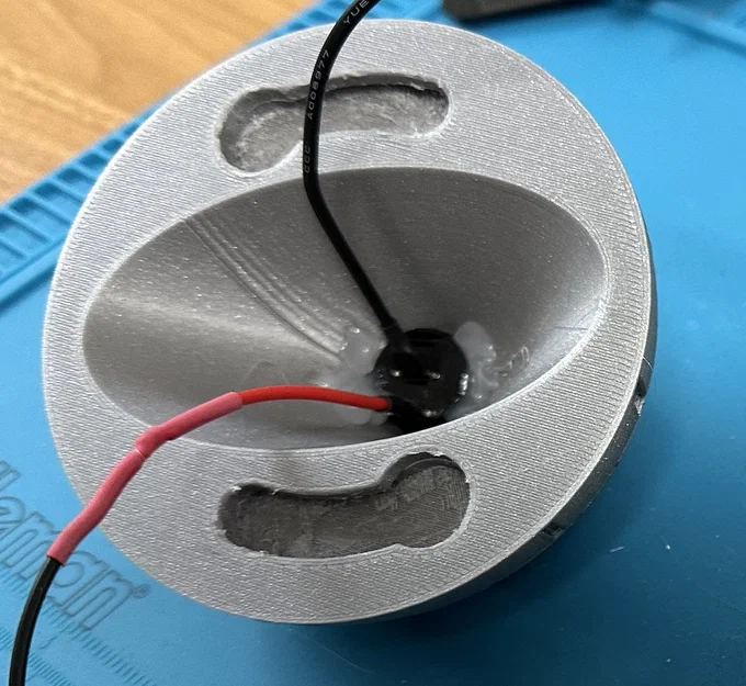 Mô hình Death Star trang trí Giáng sinh có đèn LED - Cải tiến không gian pin và công tắc - Image 2