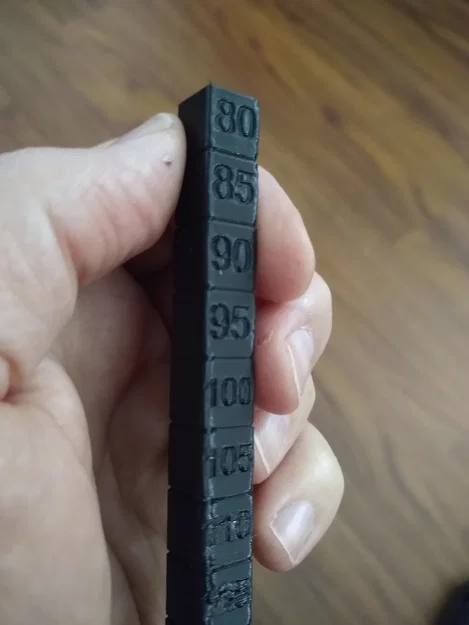 Tháp test Flow Rate/Extrusion Multiplier - Image 2