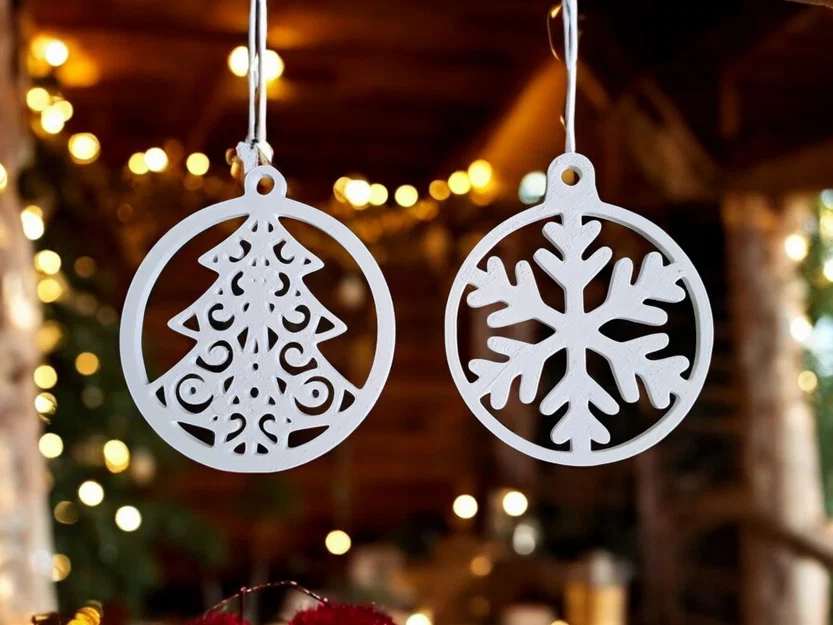 Bộ 10 Phụ Kiện Treo Trang Trí Cây Thông Noel - Image 4