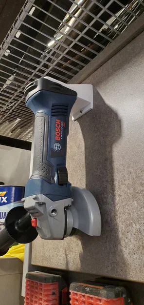 Giá treo máy mài góc Bosch 18V lên tường - Gọn gàng, chắc chắn - Image 1