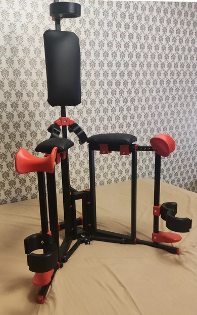 Ghế kiềm chế gấp gọn có thể điều chỉnh toàn diện - Image 1