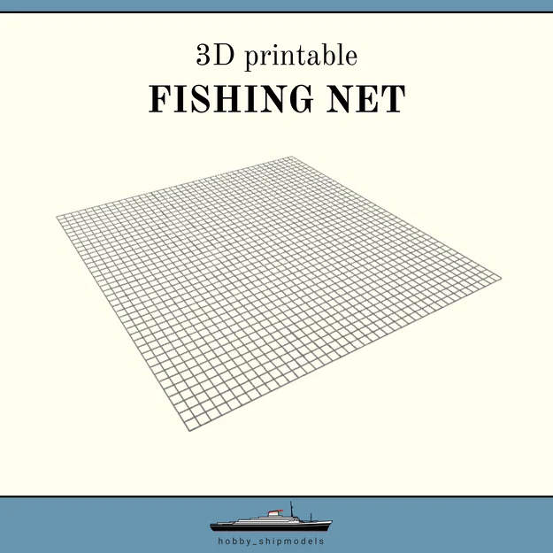 Lưới đánh cá cho mô hình tàu thuyền - Image 1