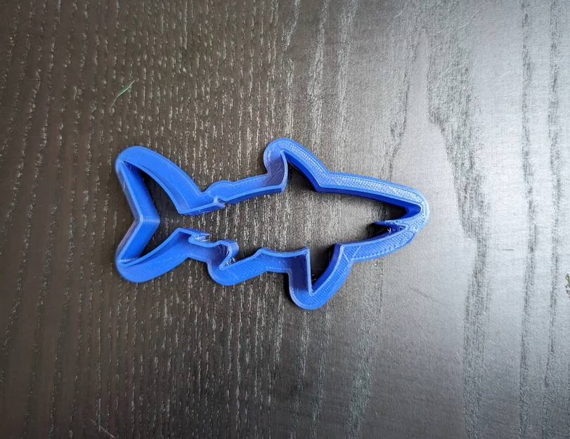 Khuôn cắt bánh quy hình cá mập độc đáo cho nhà bếp sáng tạo - Image 1