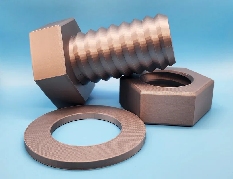 Bộ Hộp Đựng Dạng Bu-lông & Đai ốc Khổng Lồ - Không Cần Supports - Image 2