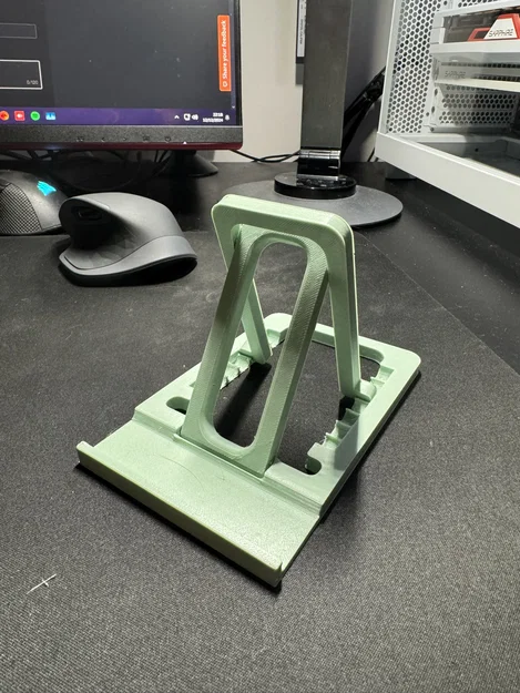 Đế giữ điện thoại in 3D (Phone Stand) thông minh, gập gọn tiện lợi - Image 2