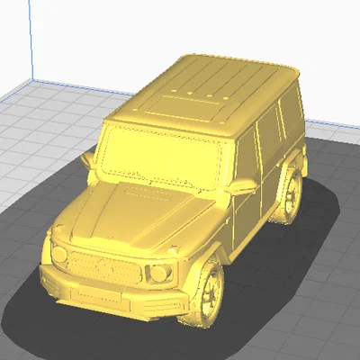 Mô hình 3D Mercedes-Benz G-Class chi tiết, sắc nét cho dân mê xe