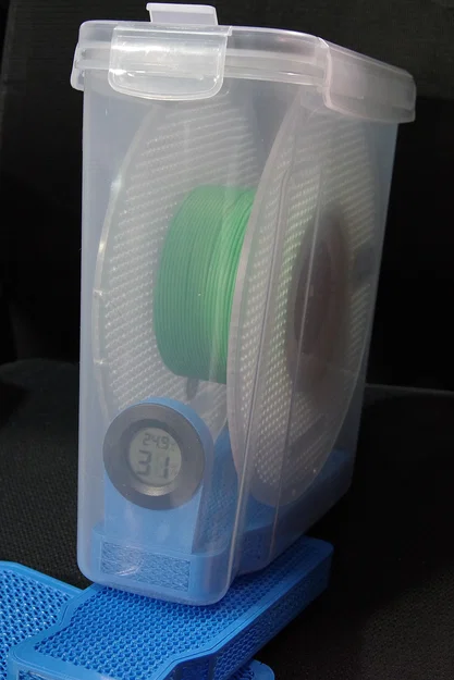 Hộp đựng hạt hút ẩm cho thùng bảo quản sợi nhựa, in nhanh - Image 3