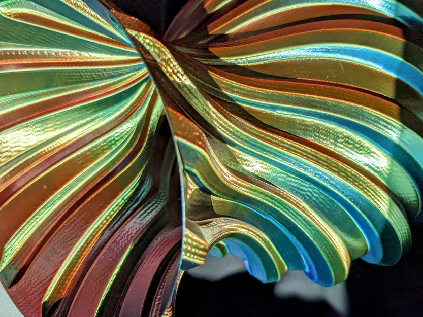 Thí nghiệm Vase Mode #043 | Bình hoa bát giác xoắn ốc - Image 5