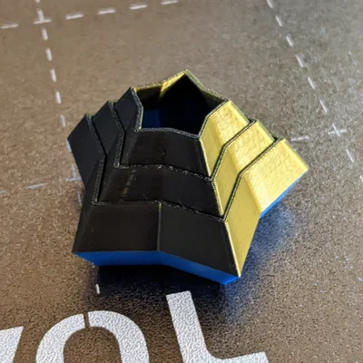 Baby Star Fidget: Ngôi sao lồng nhau in 3D cực nhanh và thú vị