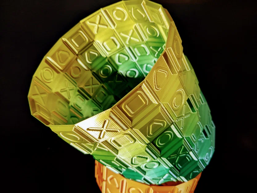 Bộ bình hoa biểu tượng PlayStation △ ◯ ╳ ▢ (3 kích thước) - Image 4