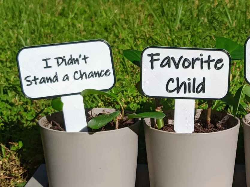 Bộ 20 thẻ cắm chậu cây hài hước trang trí cực xinh - Image 2