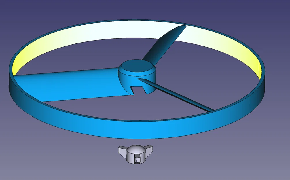 Cánh quạt và chốt thay thế cho bộ lắp ráp Kosmos Easy Elektro - Image 3