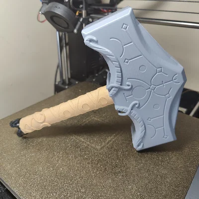 God of War: Mjölnir - Cây búa của Thor dùng cho Cosplay