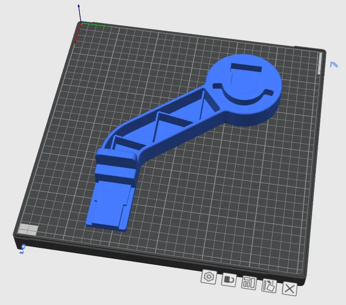 Giá treo cuộn nhựa nghiêng tối ưu không gian cho Qidi Plus 4 - Image 1
