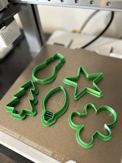 Bộ khuôn cắt bánh quy chủ đề Giáng sinh - Image 1