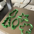 Bộ khuôn cắt bánh quy chủ đề Giáng sinh - Thumbnail 1