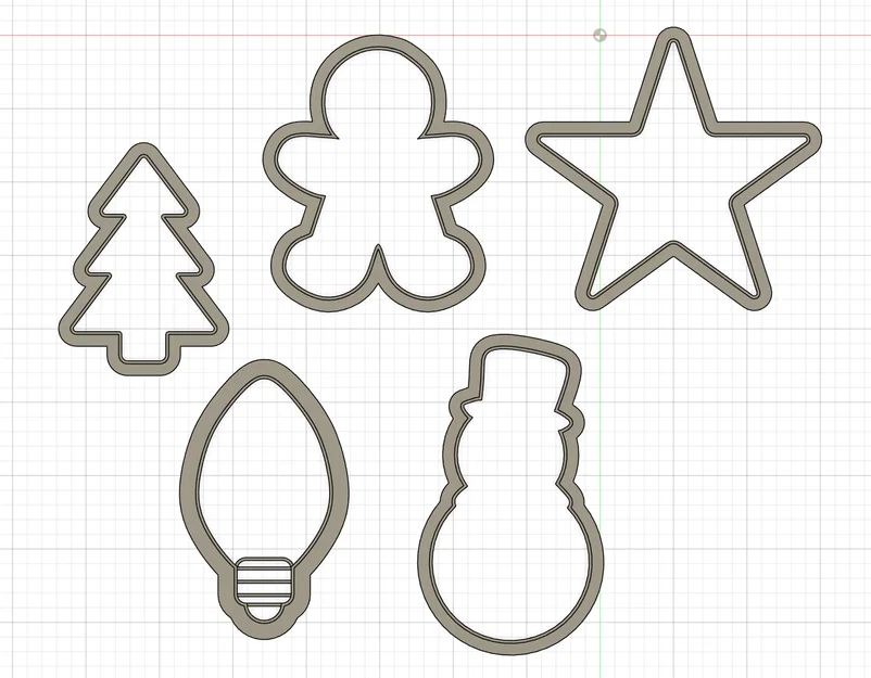 Bộ khuôn cắt bánh quy chủ đề Giáng sinh - Image 3