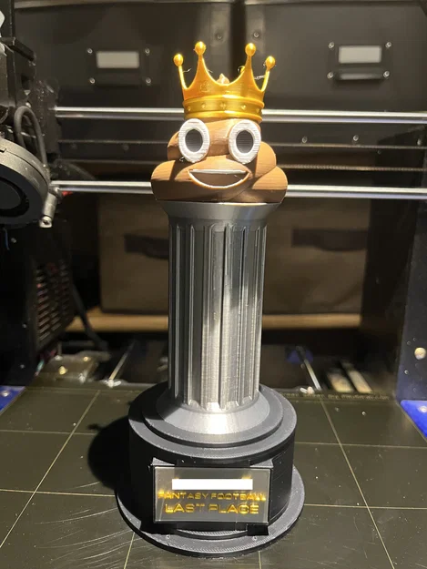 Cúp Cho Người Về Bét Giải Fantasy Football (Các Mảnh Rời) - Image 1