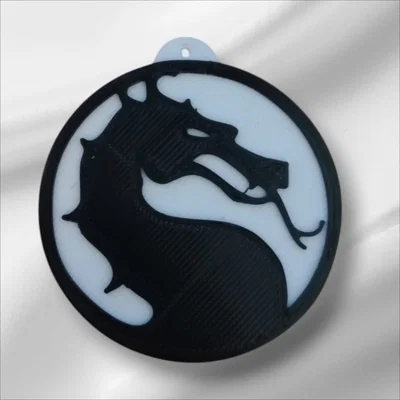 Móc khóa Mortal Kombat (Keychain) – Phụ kiện 3D cho game thủ
