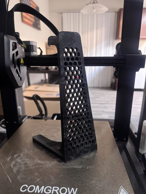 Giá treo tai nghe in 3D họa tiết tổ ong đẹp mắt - Image 2