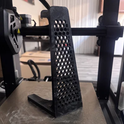 Giá treo tai nghe in 3D họa tiết tổ ong đẹp mắt