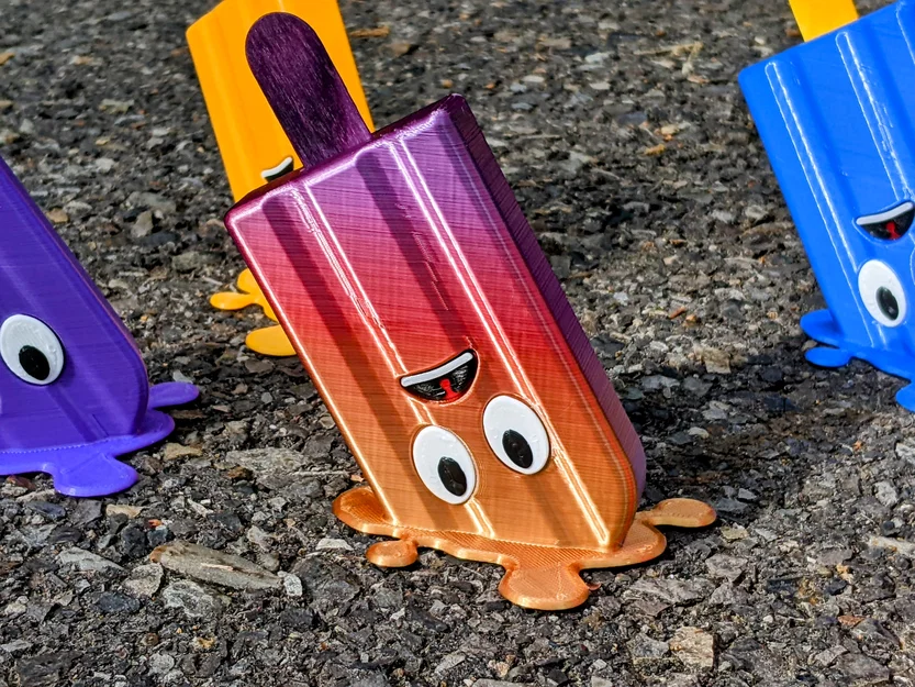 Melty Popsicle - Cây kem que tan chảy cực dễ thương - Image 1