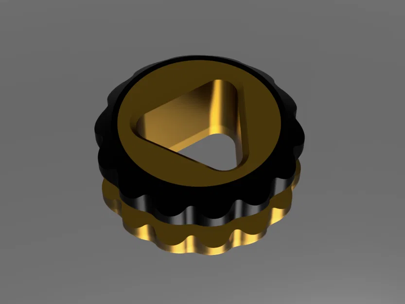 Đồ chơi Fidget bánh răng in liền khối (Print-in-Place) - Image 2