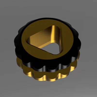 Đồ chơi Fidget bánh răng in liền khối (Print-in-Place)