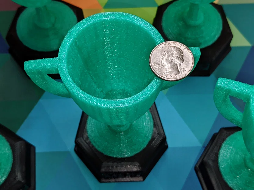 Cúp vinh danh MVP và Most Improved Player kèm bảng tên - Image 4