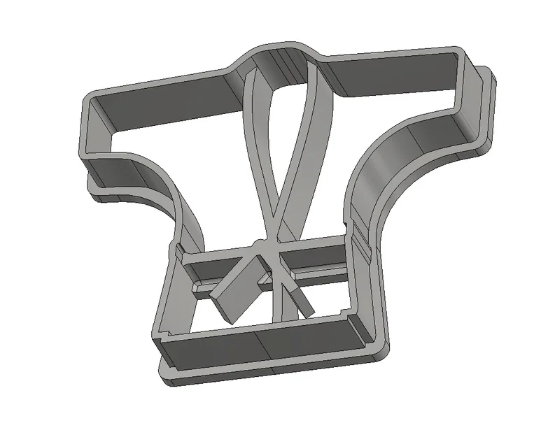 Khuôn cắt bánh quy Judo GI – Phụ kiện làm bánh độc đáo cho võ sĩ - Image 1