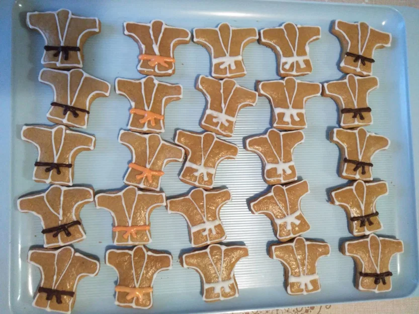 Khuôn cắt bánh quy Judo GI – Phụ kiện làm bánh độc đáo cho võ sĩ - Image 2