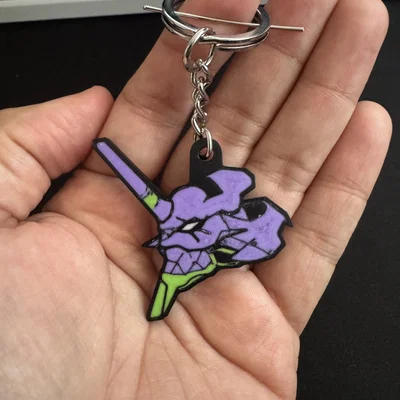 Neon Genesis Evangelion - Móc khóa EVA 01