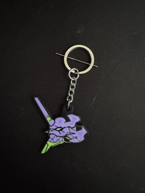 Neon Genesis Evangelion - Móc khóa EVA 01 - Image 2