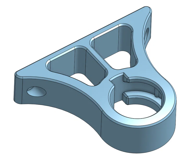 Giá treo thanh treo quần áo, gắn trần (Top-Mount) - Image 4