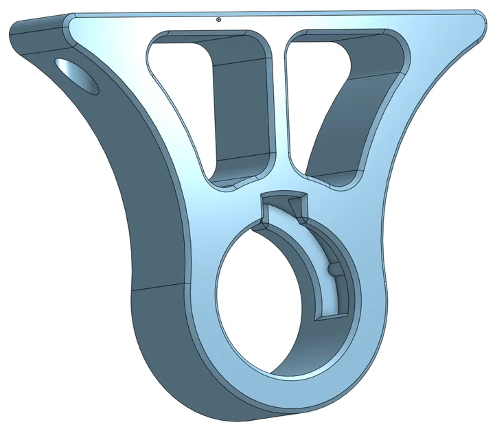 Giá treo thanh treo quần áo, gắn trần (Top-Mount) - Image 5