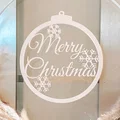 Đồ trang trí Merry Christmas in 3D cho cây thông và cửa - Thumbnail 2